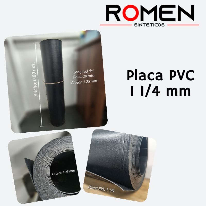 Placa PVC 1.25mm